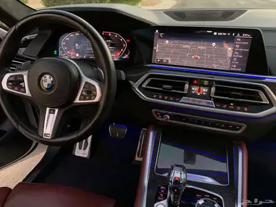 BMW X6 50i V8 2021 عداد قليل 34