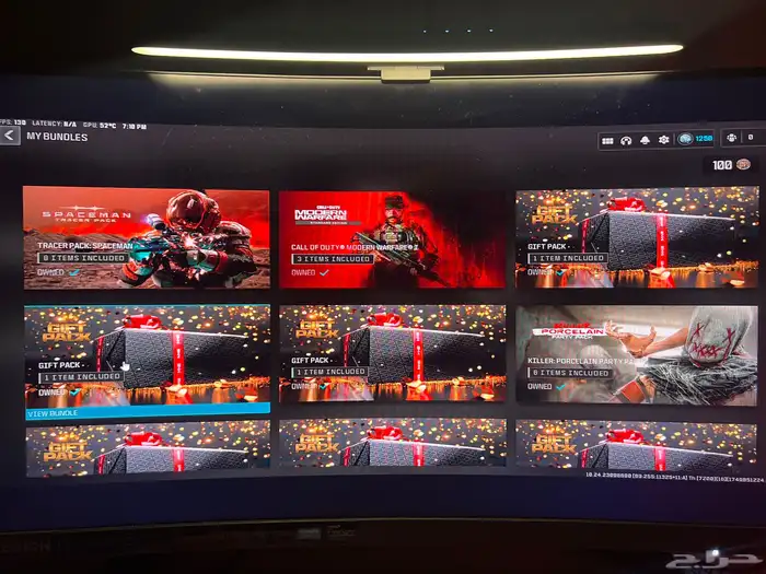 حساب كود مودرن 3 4