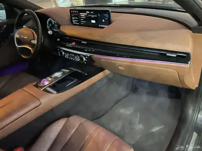 جنسيس G80 2021فل كامل 4كاميرات داخلي جملي (بنزين)6سلندر 22