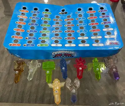 لعبة Skylander trap team  مجسماتها  افخاخ وبوابة القوة 7