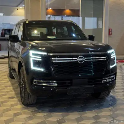 نيسان باترول بلاتنيوم اسود داخل جملي 2026 بسعر 435000 3