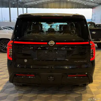 نيسان باترول بلاتنيوم اسود داخل جملي 2026 بسعر 435000 2