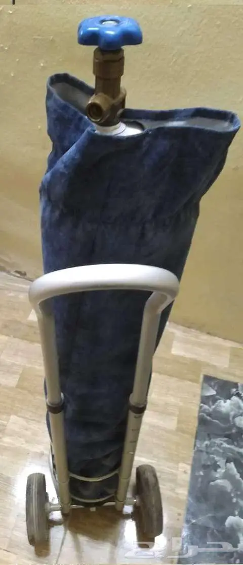 اسطوانة اكسجين طبي مع الغاز 1