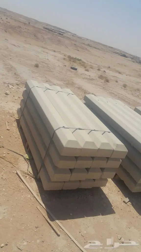 مصدات مواقف حواجز خرسانية زينة حدائق نيوجيرسي 1