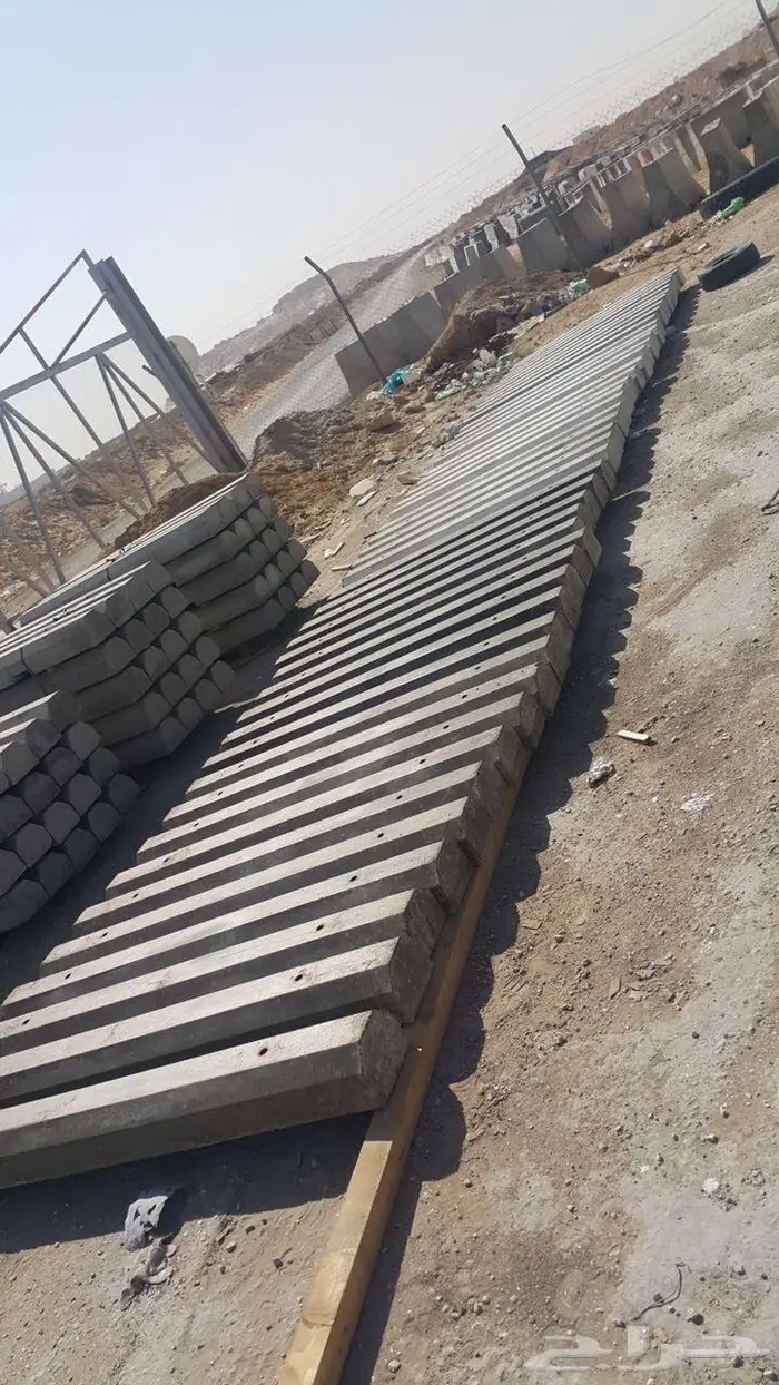مصدات مواقف حواجز خرسانية زينة حدائق نيوجيرسي 3