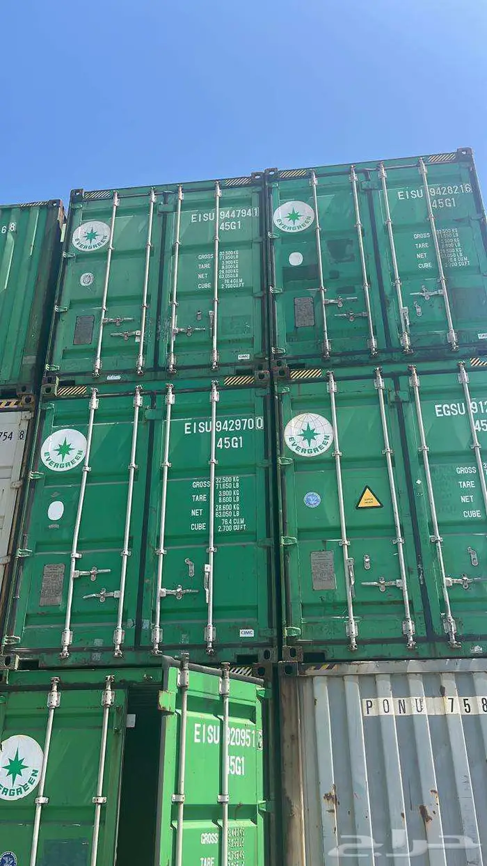 20ft and 40ft EVERGREEN CONTAINERS FOR SALE 9