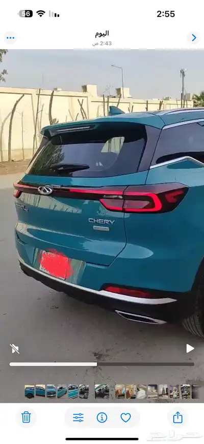 سياره شيري تيجو 7 برو 2023 نظيفه جدا 7