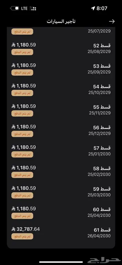 كورولا 2025 للتنارل بل مقابل 32 لا يحد يجي الا صامل 24