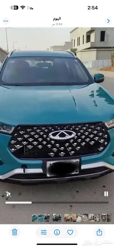 سياره شيري تيجو 7 برو 2023 نظيفه جدا 8