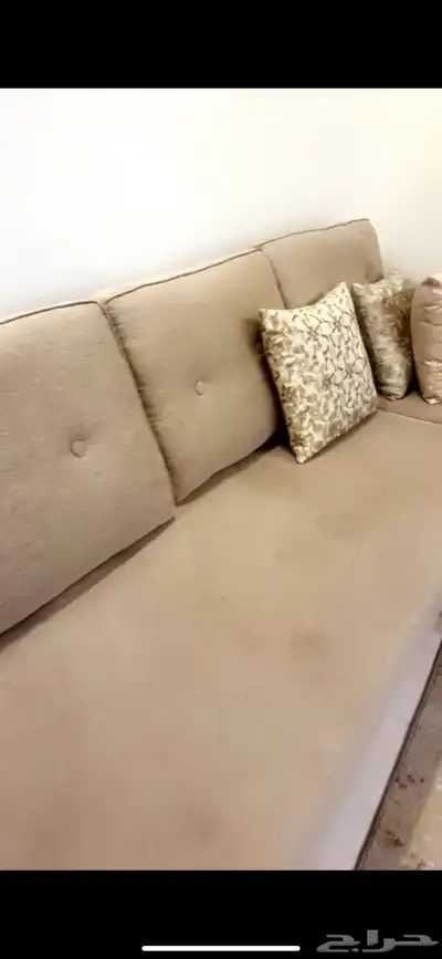 كنب بيج حرف L مستعمل 0