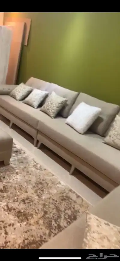 كنب بيج حرف L مستعمل 2