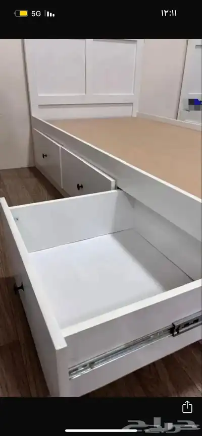 سرير مستعمل شبه نظيف 1