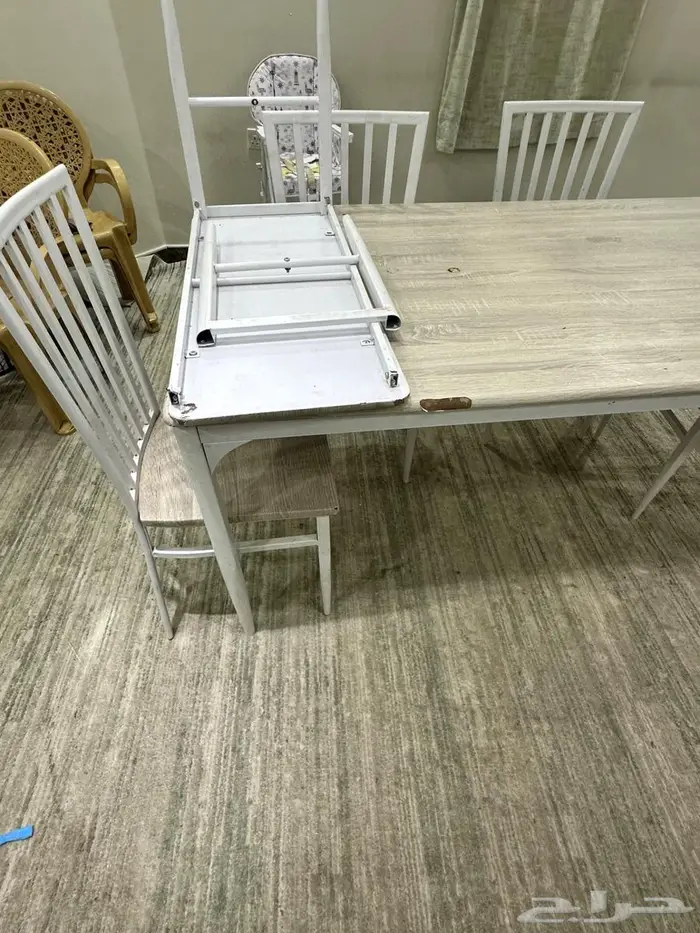 طاوله طعام مستعمله 4