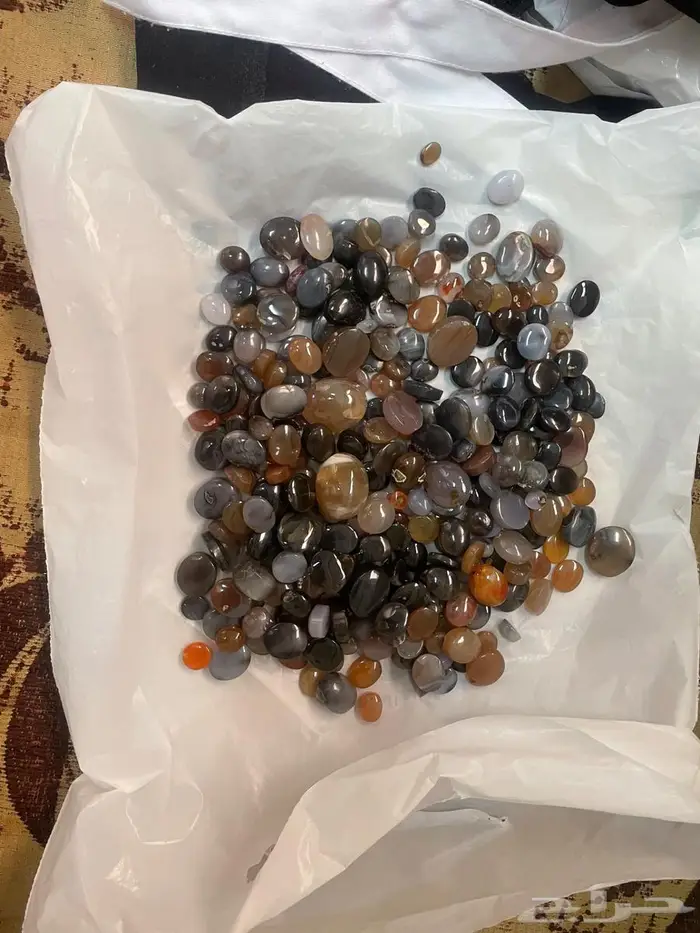 احجار عقيق وفيروز 1