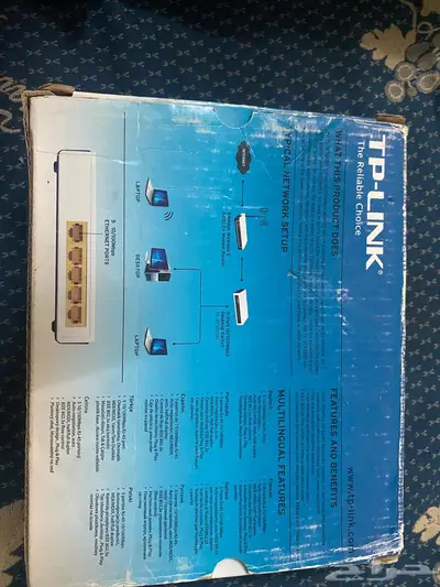 محول TP - LINK TL - SF1005D بي خمس منافذ 5