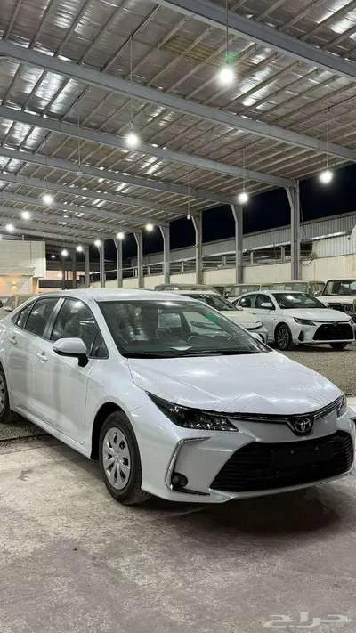 عرض خاص كورولا XLI 2.0 طيس بنزين 2025 بسعر 76500 0