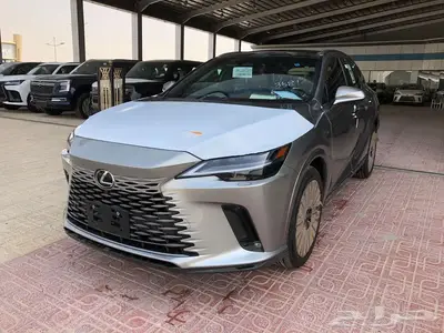 لكزس RX350 BB 2025 تيتانيوم داخلي بني -ابيض داخلي بني سعودي 2