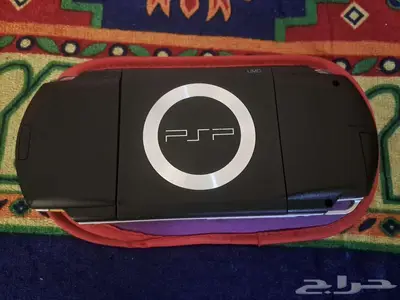 جهاز PSP موديل 1000 ياباني مع اغراضه مستعمل للبيع 7