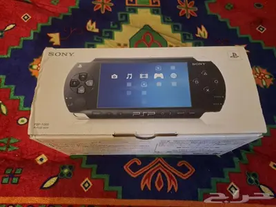 جهاز PSP موديل 1000 ياباني مع اغراضه مستعمل للبيع 0