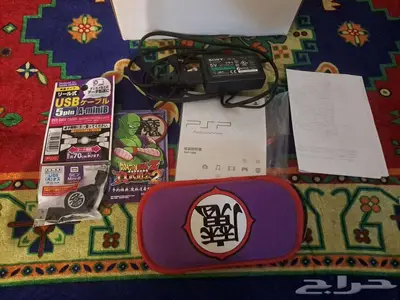 جهاز PSP موديل 1000 ياباني مع اغراضه مستعمل للبيع 3