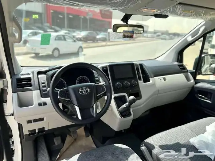 تويوتا هايس 2025 فان بضاعة   ديزل وبنزين 2