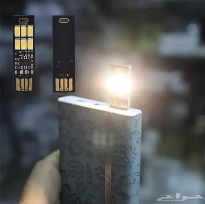 لمبه تعمل على الUSB باللمس 4
