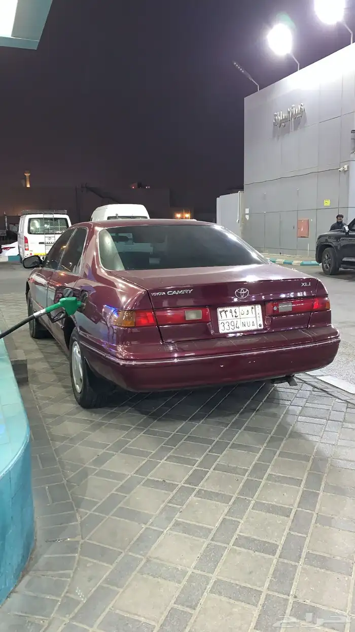 كامري موديل 98 مرشوش كامل اللون عنابي ممشى الموتر 400 3