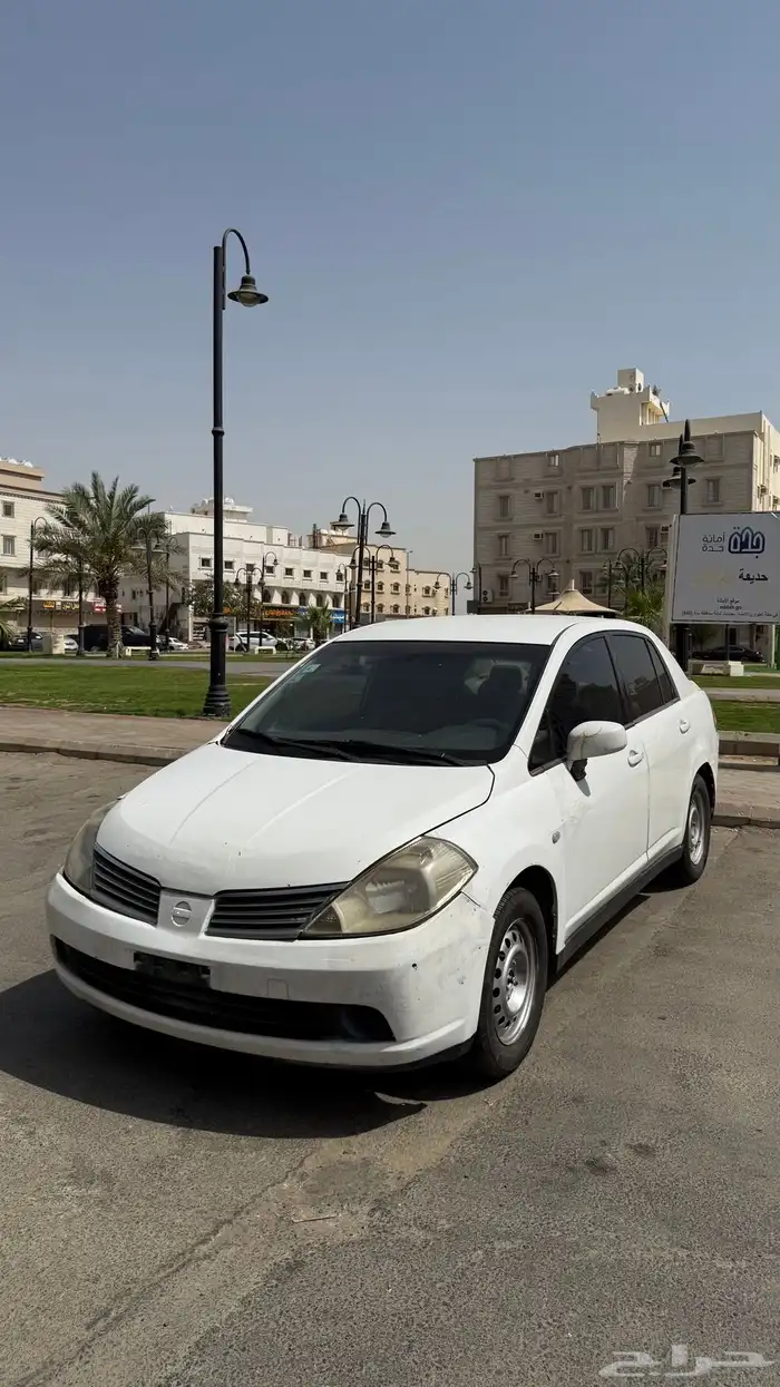 نيسان تيدا 2007 تحمل لوحة مميزه 0