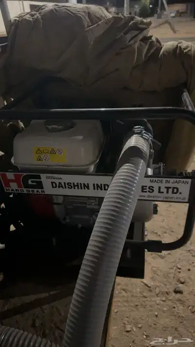 ماطور مياه يابانية Daishin بمحرك Honda جديد اقل من شهر 0