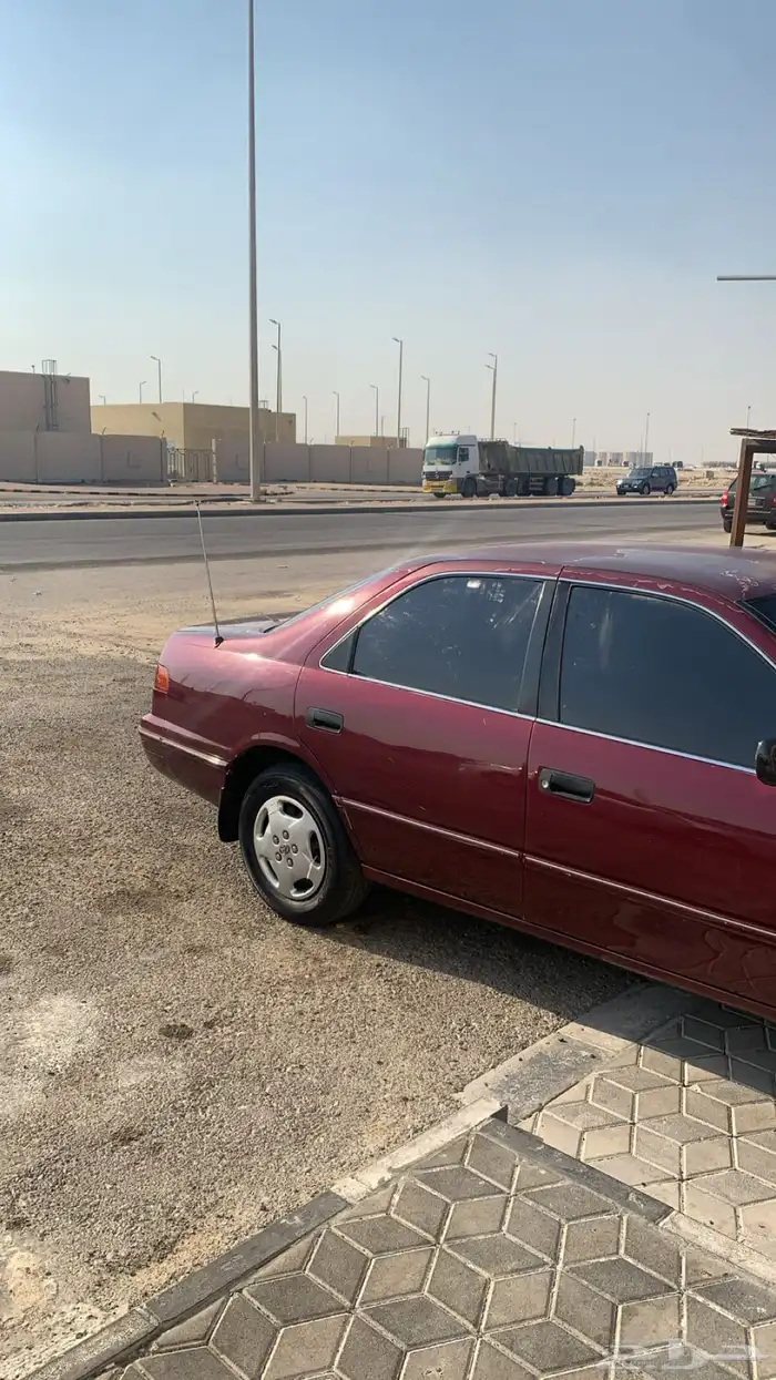 كامري موديل 98 مرشوش كامل اللون عنابي ممشى الموتر 400 2