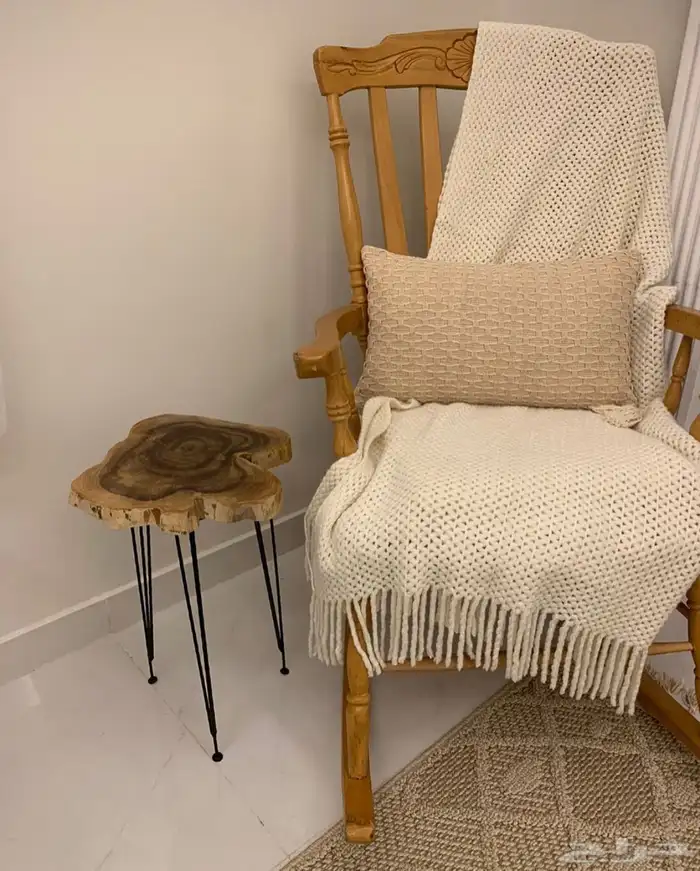 طاولة خشب طبيعي 4