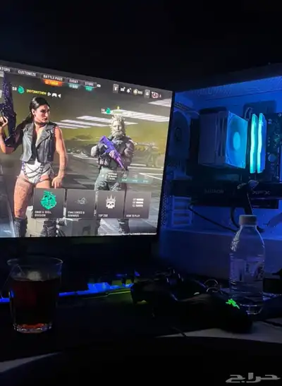 بي سي قيمنق للبيع   شاشة العاب 0