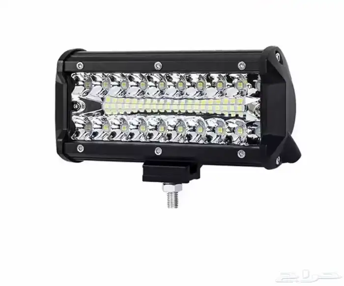 كشاف ليد بار عدد 2 LED مقاس 7 انش 120 واط جديدة 0