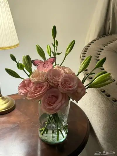 فازه ورد طبيعي 2