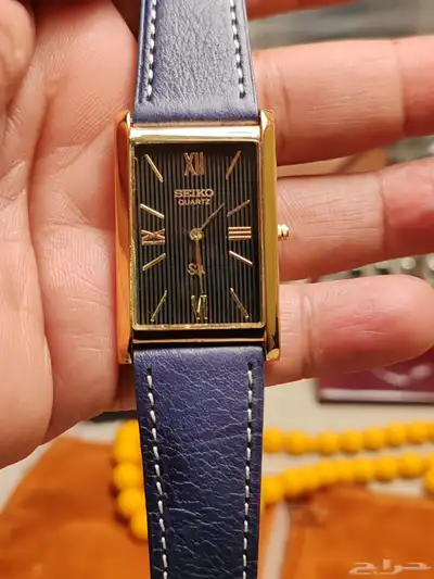 ساعة سيكو تانك الحجم الكبير XL السير مبدل 0