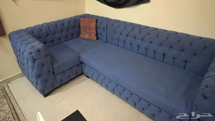 كنبه جديده للبيع حرف L 1