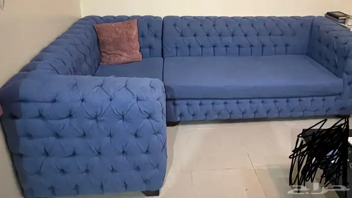 كنبه جديده للبيع حرف L 0