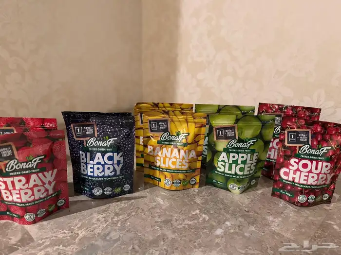 فواكه مجففة بالتبريد 0