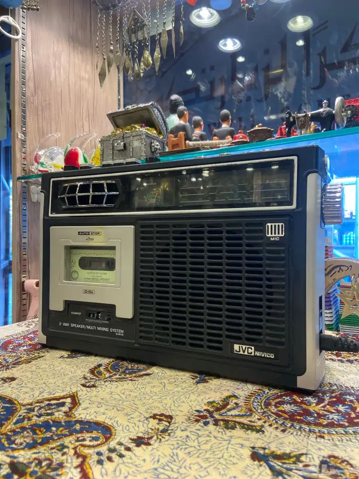 راديو ومسجل JVC ياباني 0