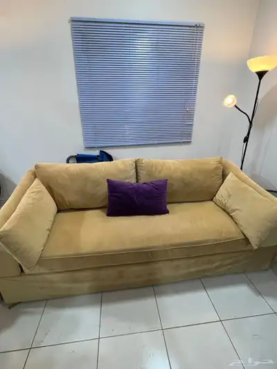 كنب ثلاث مقاعد عدد اثنين 3 seat 2 couches 1