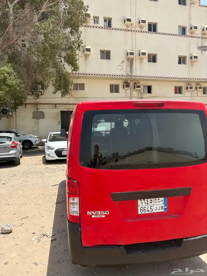 باص نيسان اورفان 2016 ديزل للإيجار 2