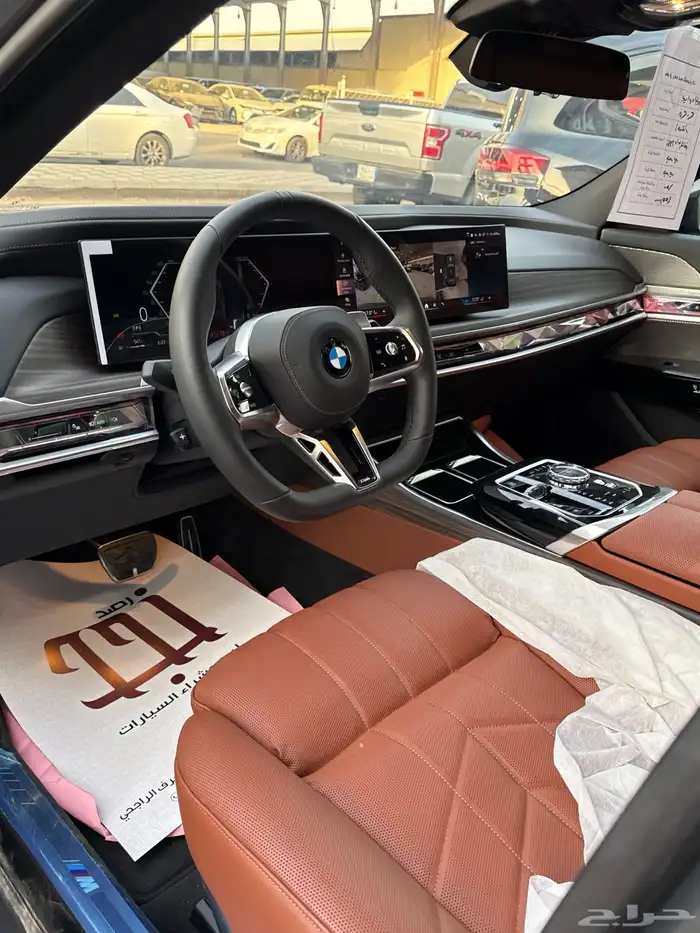 بي ام دبليو 2025 عداد جديد 735 i خليجي 9