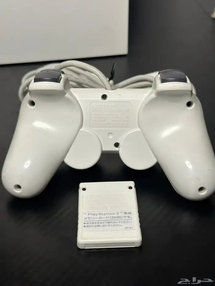 PlayStation 2 Sony white سوني بلايستيشن 2 تو ابيض بكرتونه 7