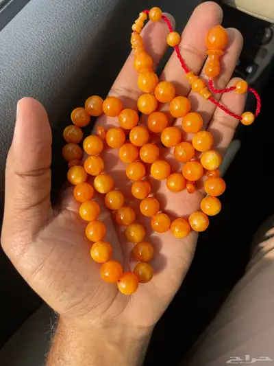 مجموعة سبح خامات اصليه مسكي 1