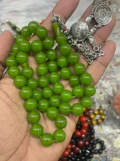 مجموعة سبح خامات اصليه مسكي 58