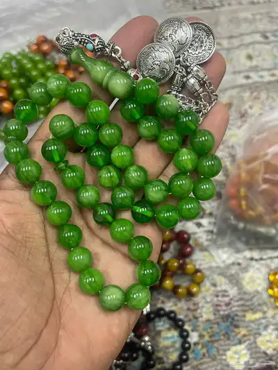 مجموعة سبح خامات اصليه مسكي 59