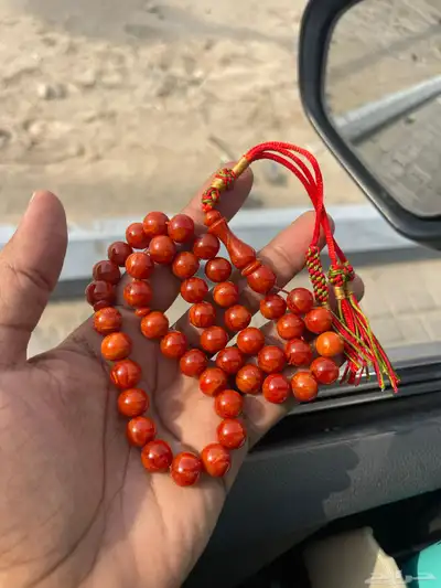 مجموعة سبح خامات اصليه مسكي 12