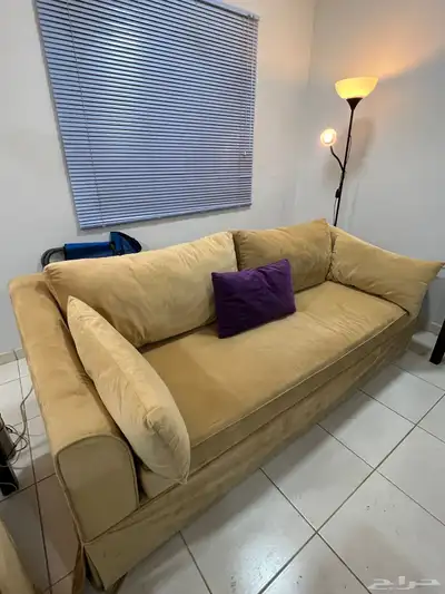 كنب ثلاث مقاعد عدد اثنين 3 seat 2 couches 0