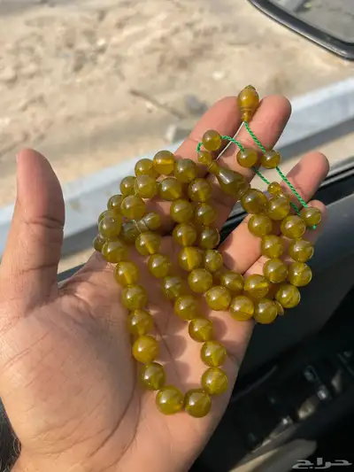 مجموعة سبح خامات اصليه مسكي 19