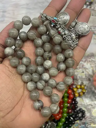 مجموعة سبح خامات اصليه مسكي 53